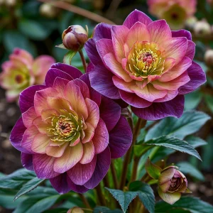 Морозник Претти Элен Рэд купить по цене от 509р. в интернет-магазине «Посадика» с доставкой почтой в в Гусиноозерске и по всей России – [изображение №1].